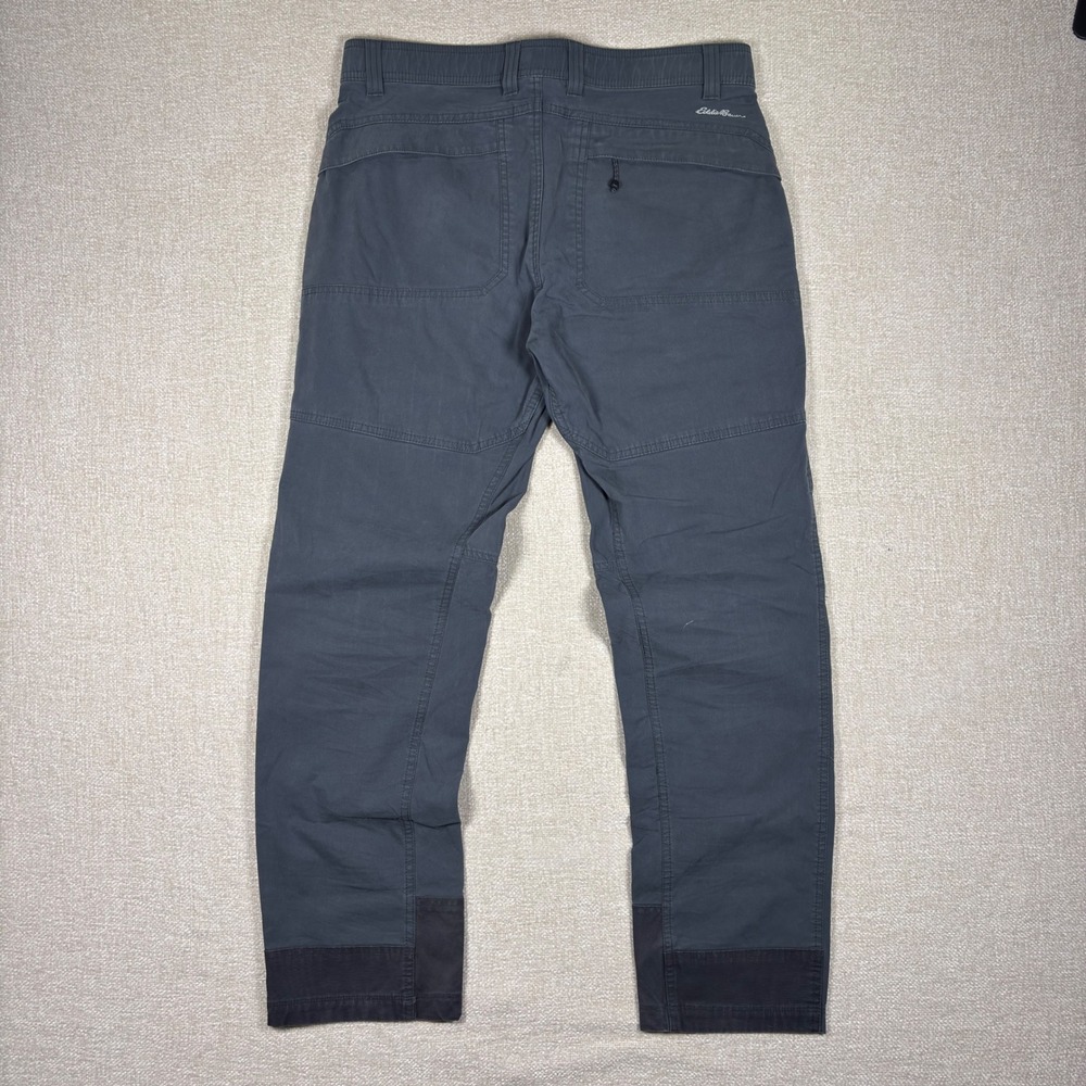 Eddie Bauer First Ascent Mens Cargo Pants 33x32 Gray Hiking Outdoor Utility - Picture 8 of 8